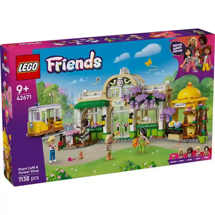 Constructor LEGO Friends Plant Cafe & Flower Shop, art. 42671