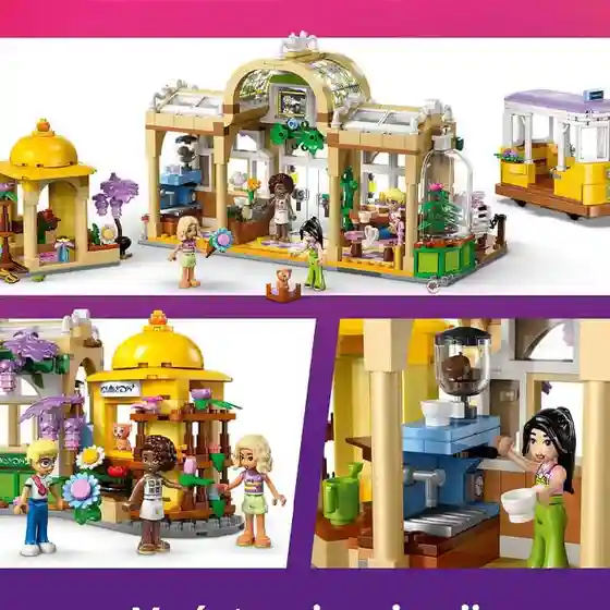Constructor LEGO Friends Plant Cafe & Flower Shop, art. 42671