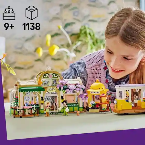 Constructor LEGO Friends Plant Cafe & Flower Shop, art. 42671