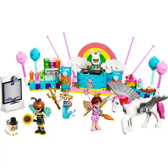 Constructor LEGO Friends Costume Party with Unicorn & Fairy, art. 42661