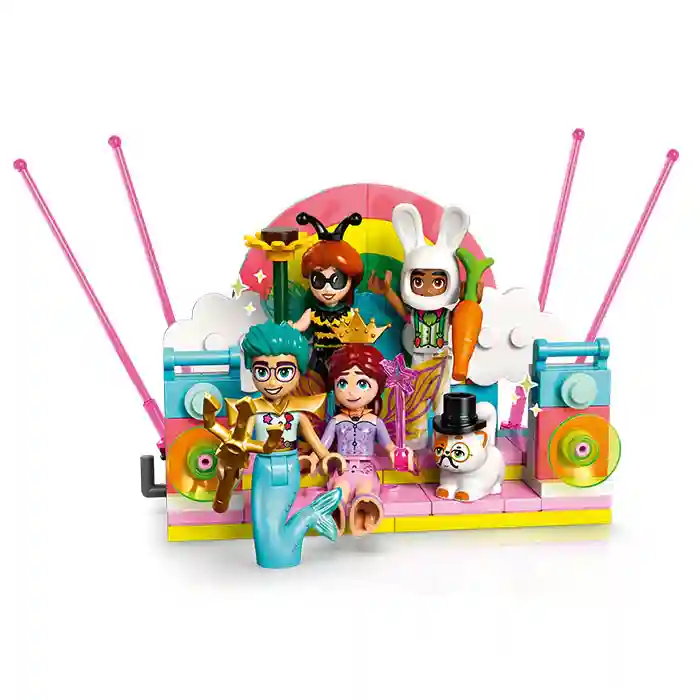 Constructor LEGO Friends Costume Party with Unicorn & Fairy, art. 42661