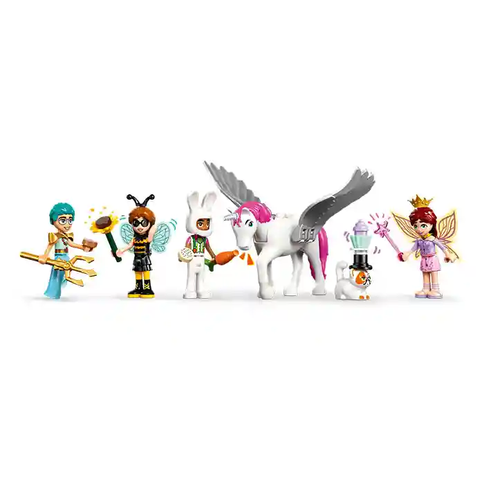 Constructor LEGO Friends Costume Party with Unicorn & Fairy, art. 42661