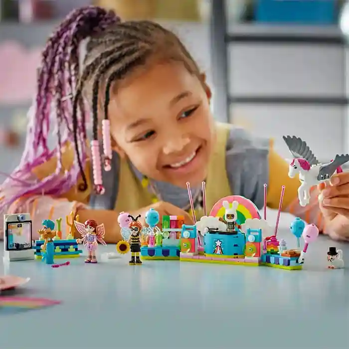 Constructor LEGO Friends Costume Party with Unicorn & Fairy, art. 42661