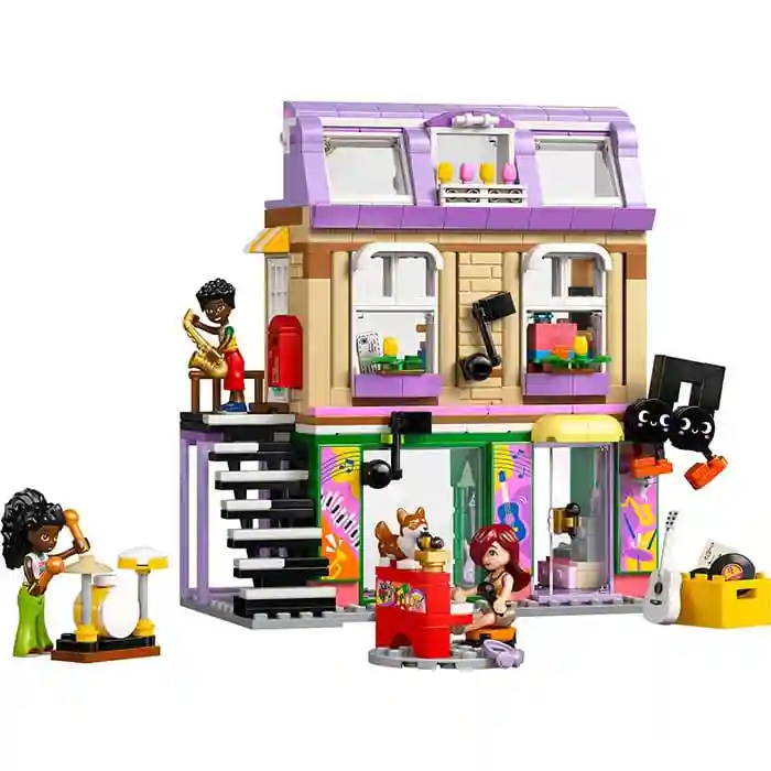 Constructor LEGO Friends Music Store & Apartment, art. 42653