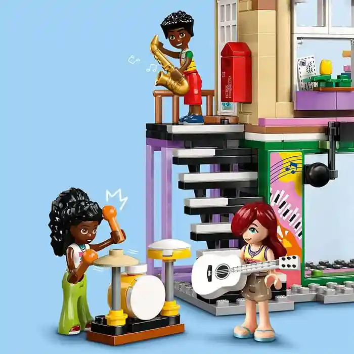 Constructor LEGO Friends Music Store & Apartment, art. 42653