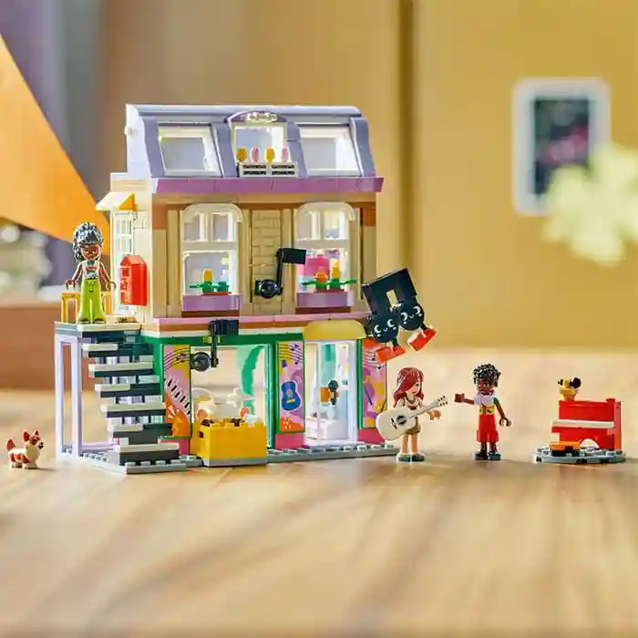 Constructor LEGO Friends Music Store & Apartment, art. 42653