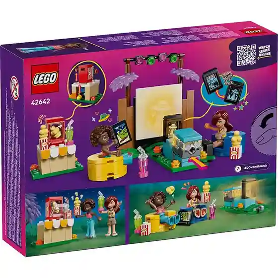 Constructor LEGO Friends Friendship Movie Night, art. 42642