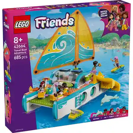Конструктор LEGO Friends Путешествие на лодке, арт. 42664