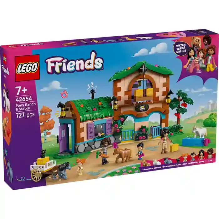 Конструктор LEGO Friends Ранчо и конюшня пони, арт. 42654