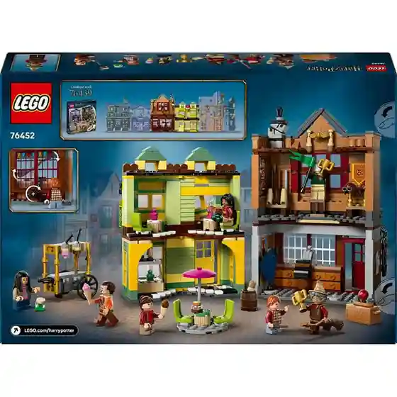 Конструктор LEGO Harry Potter Quality Quidditch: Принадлежности и кафе-мороженое, арт. 76452