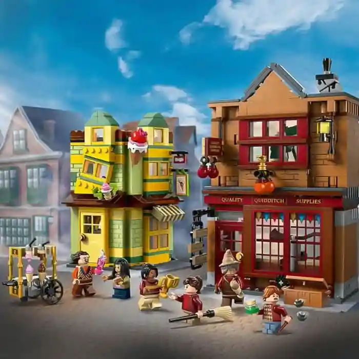Конструктор LEGO Harry Potter Quality Quidditch: Принадлежности и кафе-мороженое, арт. 76452