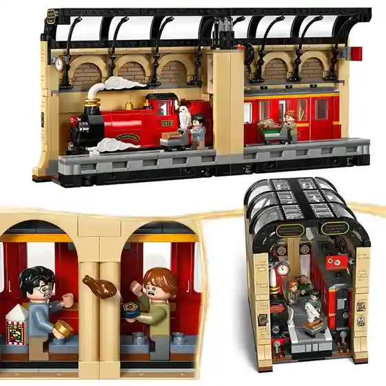 Constructor LEGO Harry Potter Book Nook: Hogwarts Express, art. 76450
