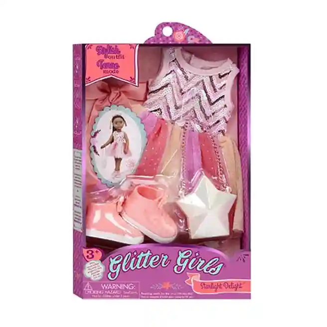 BTT Set imbracaminte Glitter Girls 35 cm Party dress, cod 57434