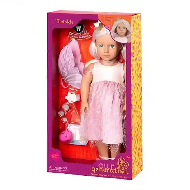 BTT Papysa Our Generation Twinkle 46 cm, cod 57454