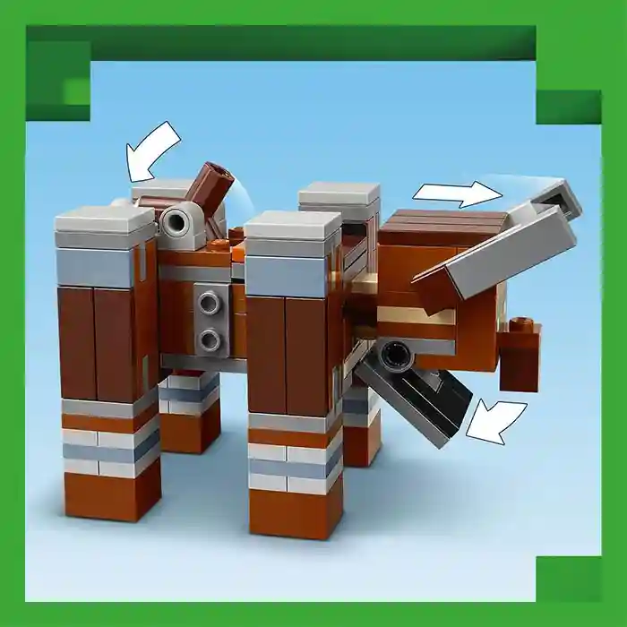 Constructor LEGO Minecraft The Pillager Outpost and Ravager, art. 21278
