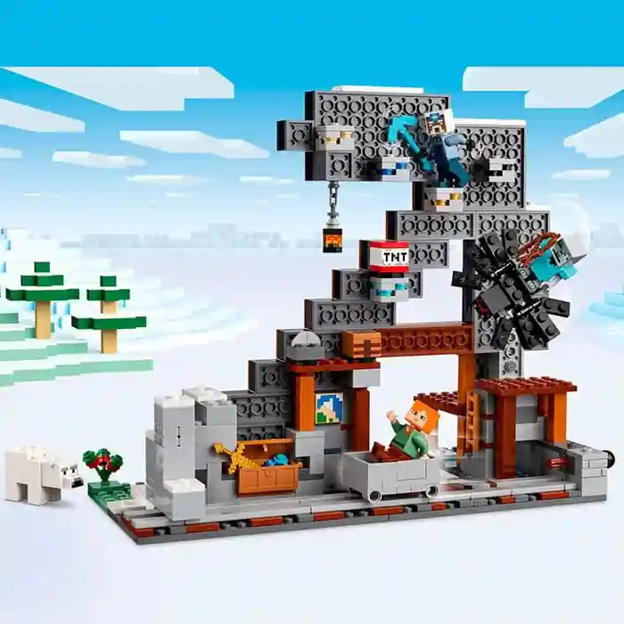 Constructor LEGO Minecraft The Pickaxe Mine, art. 21277
