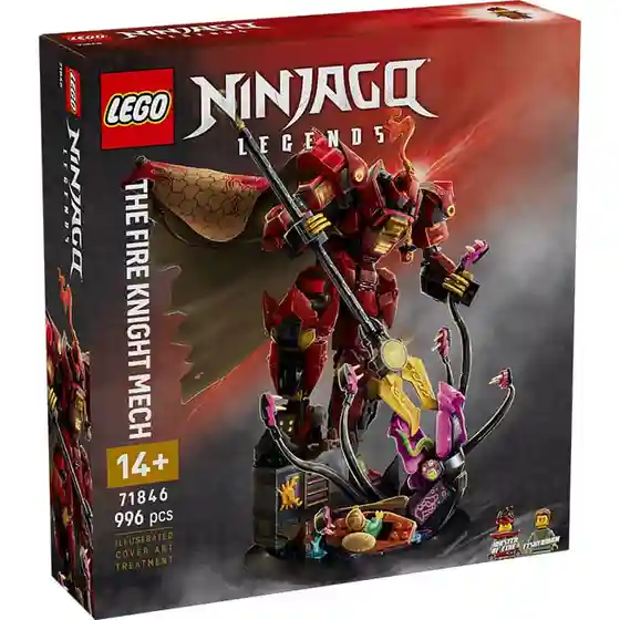Constructor LEGO Ninjago The Fire Knight Mech, art. 71846