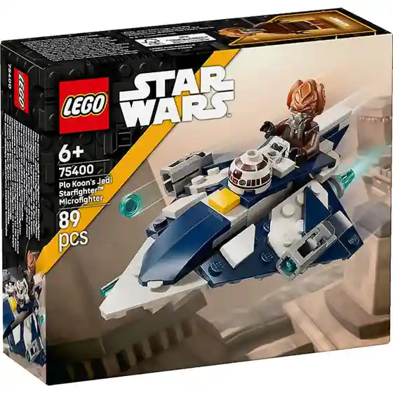 Конструктор LEGO Star Wars Звездный микроборец Plo Koons Jedi, арт. 75400