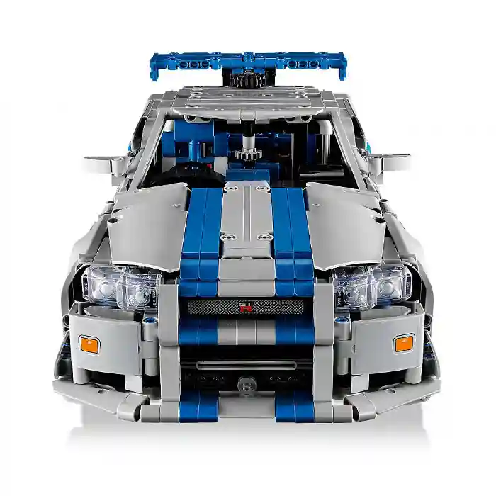 Constructor LEGO Technic 2 Fast 2 Furious Nissan Skyline GT-R (R34) Car, art. 42210