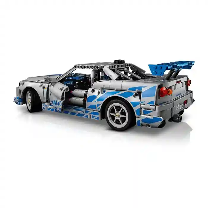 Constructor LEGO Technic 2 Fast 2 Furious Nissan Skyline GT-R (R34) Car, art. 42210