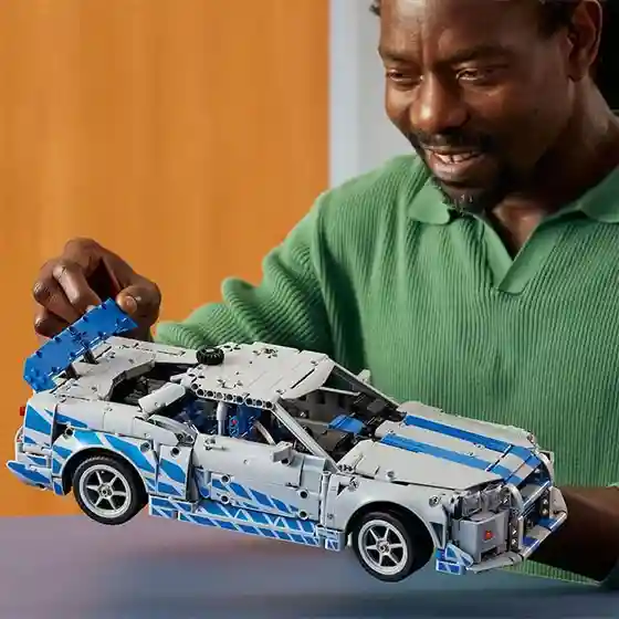 Constructor LEGO Technic 2 Fast 2 Furious Nissan Skyline GT-R (R34) Car, art. 42210