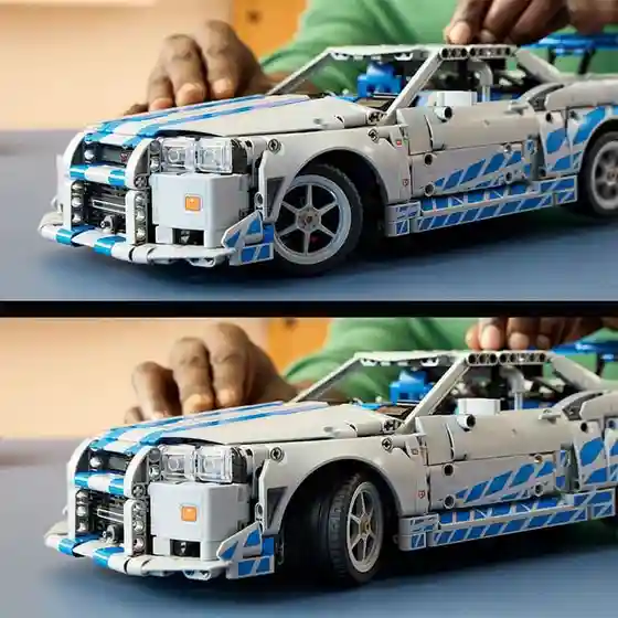 Constructor LEGO Technic 2 Fast 2 Furious Nissan Skyline GT-R (R34) Car, art. 42210