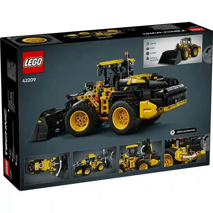 Конструктор LEGO Technic Электрический колесный погрузчик Volvo L120, арт. 42209