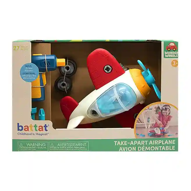 BTT Avion pliabil Battat Wonder Wheels, cod 60398