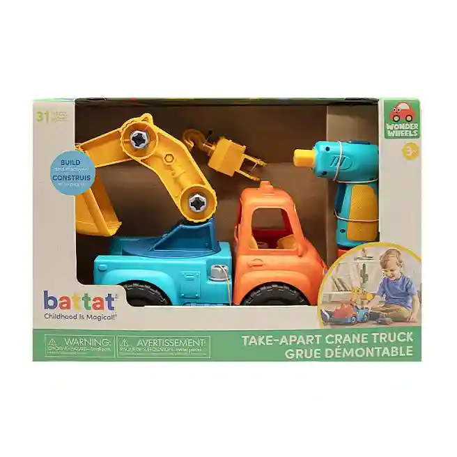 BTT Macara pliabilă pentru camion Battat Wonder Wheels, cod 60397