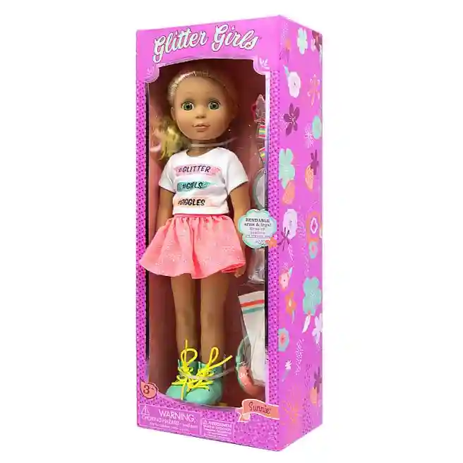 BTT Papusa Glitter Girls Sunnie cu role 35 cm, cod 60311