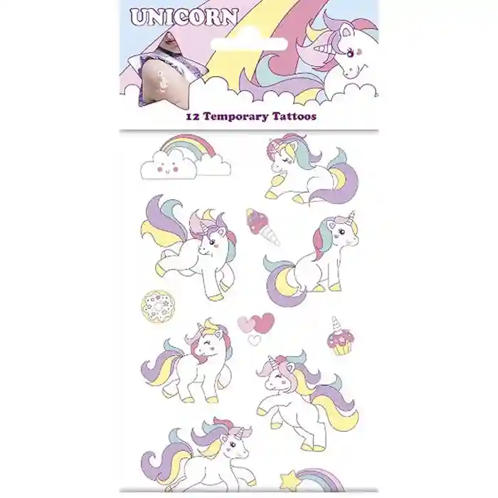 Детские тату F2 Unicorn