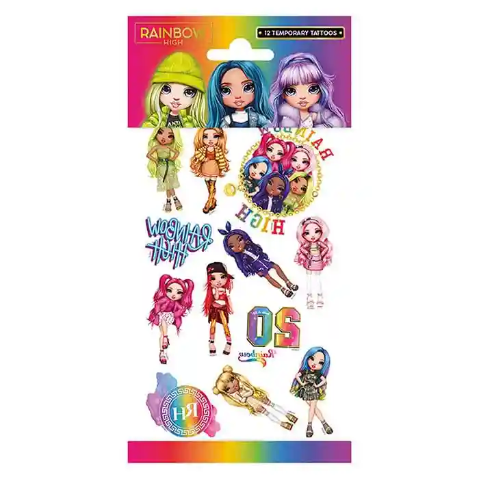 Детские тату Rainbow High