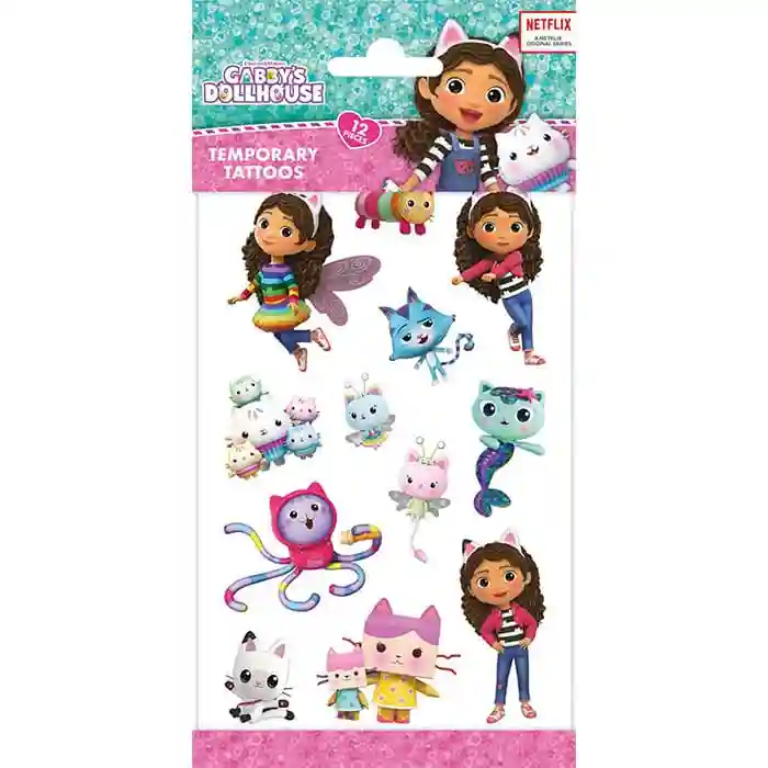 Детские тату Gabbys Dollhouse