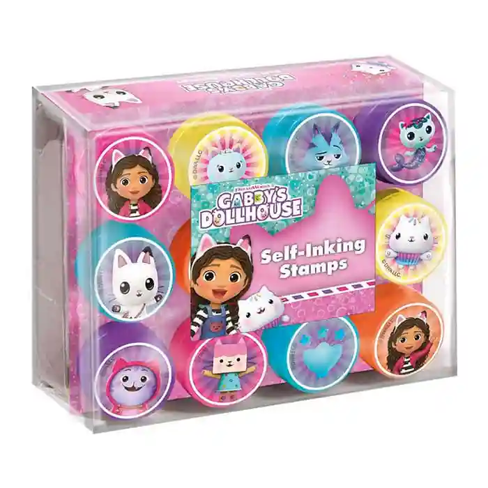 Ștampile Gabbys Dollhouse, 12 buc