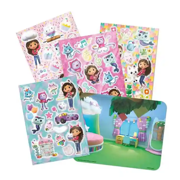 Наклейки на окна Gabbys Dollhouse