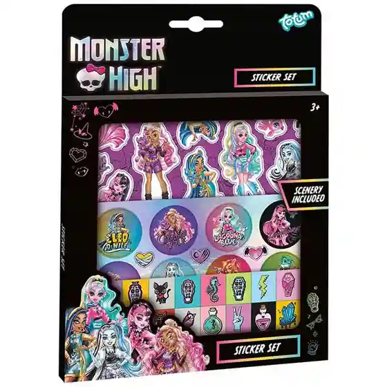 Набор стикеров Monster High