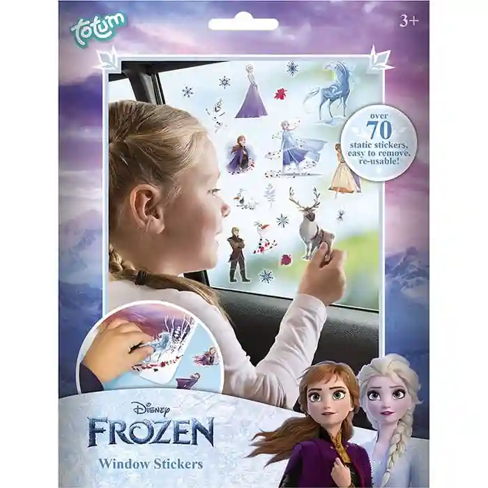 Наклейки на окна Frozen
