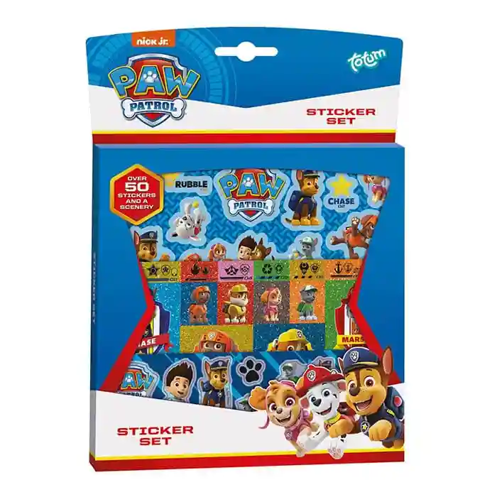 Набор стикеров Paw Patrol