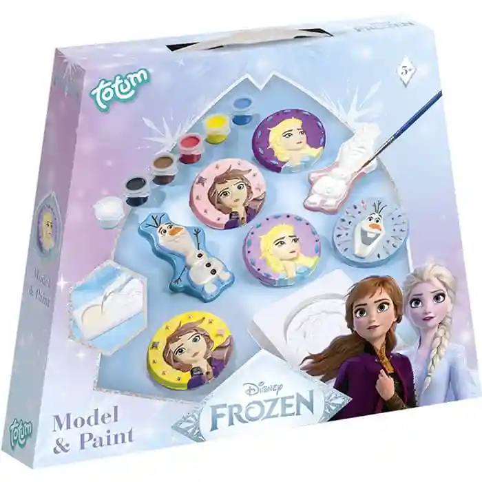 Frozen Set creativ, turnare și pictură figurine din ipsos