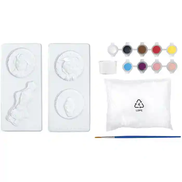 Frozen Set creativ, turnare și pictură figurine din ipsos
