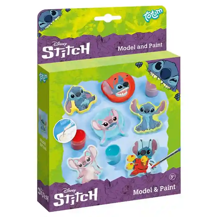 Stitch Set creativ, turnare și pictură figurine din ipsos