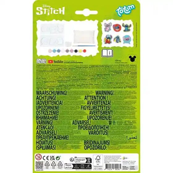 Stitch Set creativ, turnare și pictură figurine din ipsos