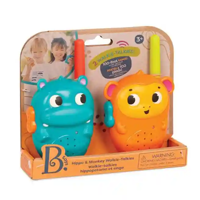 BTT Setul Walkie-Talkie Hippo & Monkey, cod 57751