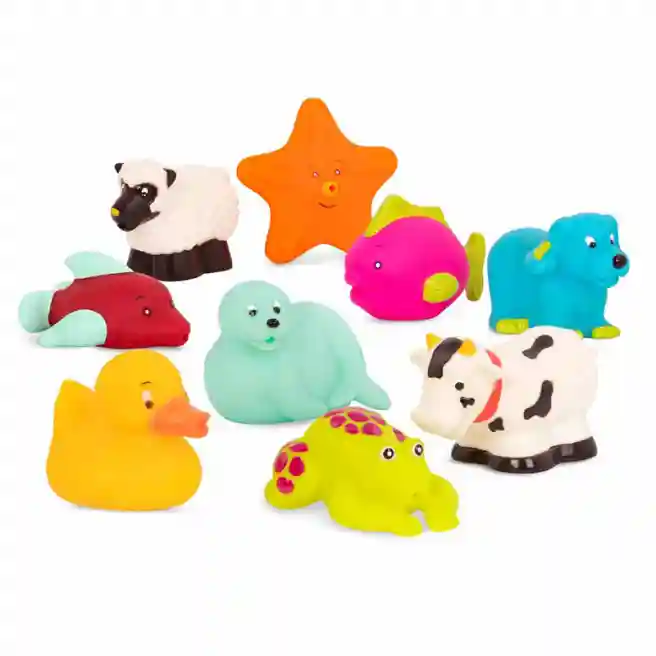 BTT Set de jucării pentru scăldat Animale 9 buc, cod 60335