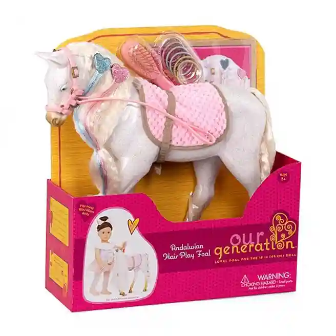 BTT Calut Andaluz Our Generation cu accesorii, cod 57465