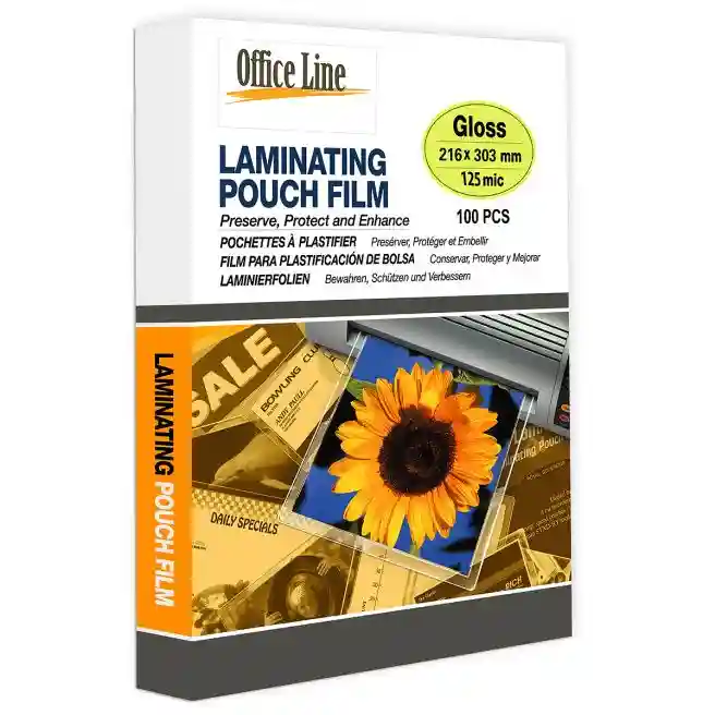 Folie pentru laminare A4 OfficeLine 125mkm (100 foi)