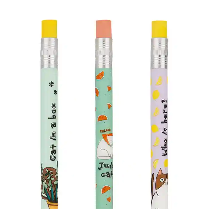 Creion mecanic MESHU "Jucy cats", 0.7 mm