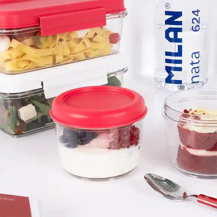 Ланчбокс Milan "Tritan", 0.5 л, красный
