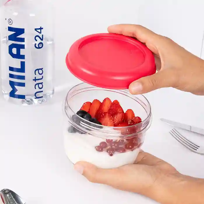 Ланчбокс Milan "Tritan", 0.5 л, красный