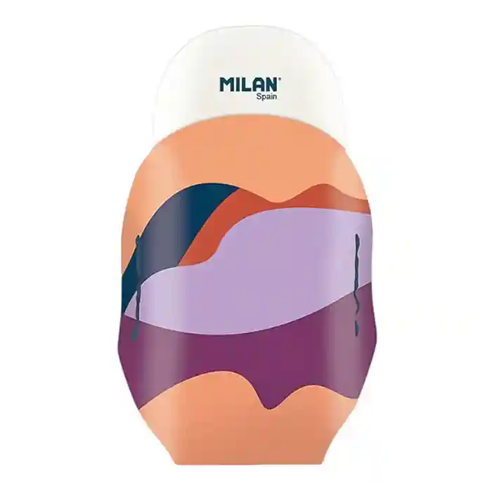Radieră ovală MILAN în carcasă „The fun”